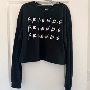 Black Graphic Women's Sweater